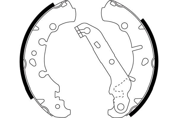 KAVO PARTS Jarrukenkäsarja BS-5424